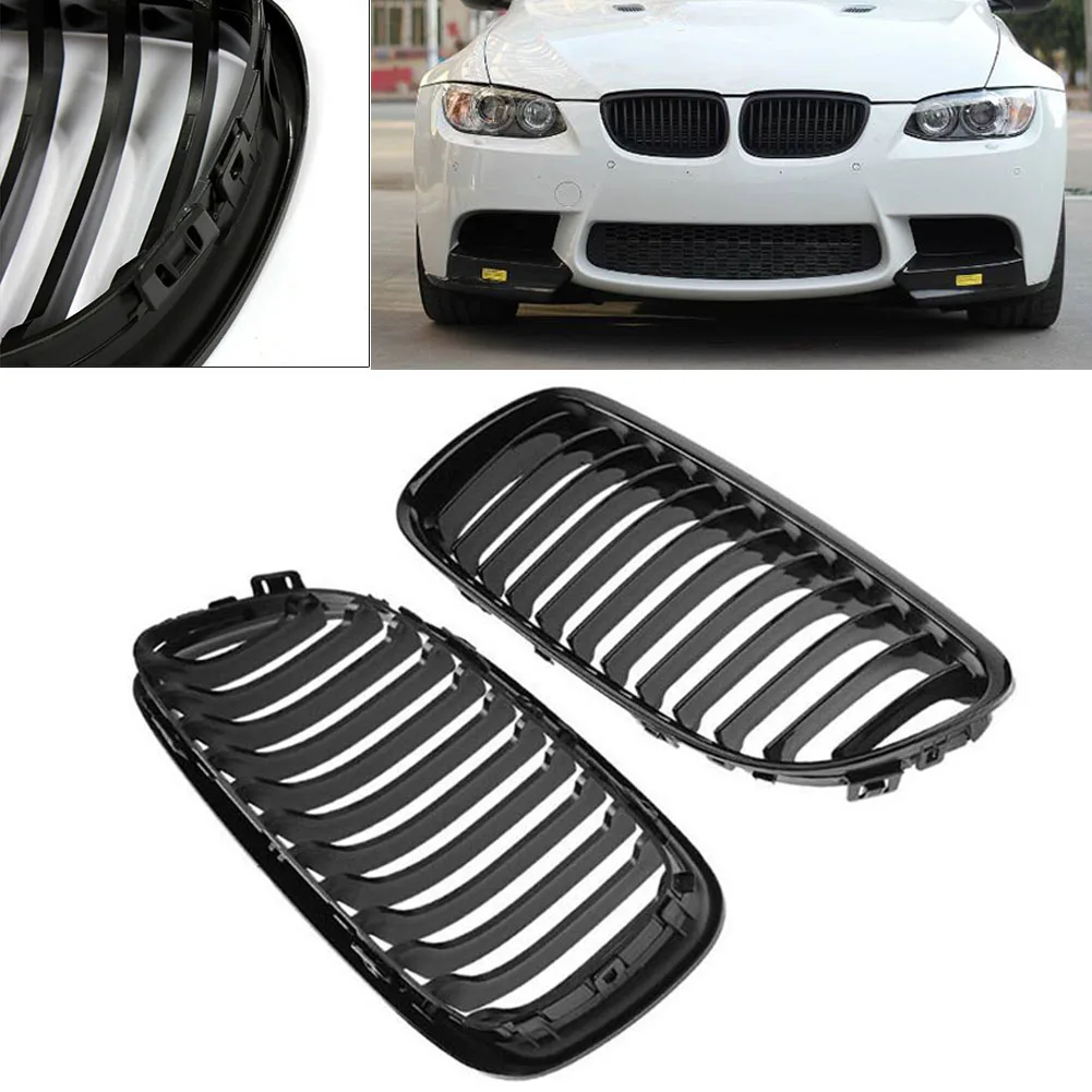 Auto Car Front Grille For BMW E90 3-Series E90 E91 LCI 323i 325i 328i 330i 335i 2008 2009 2010 2011 4DR Glossy Black