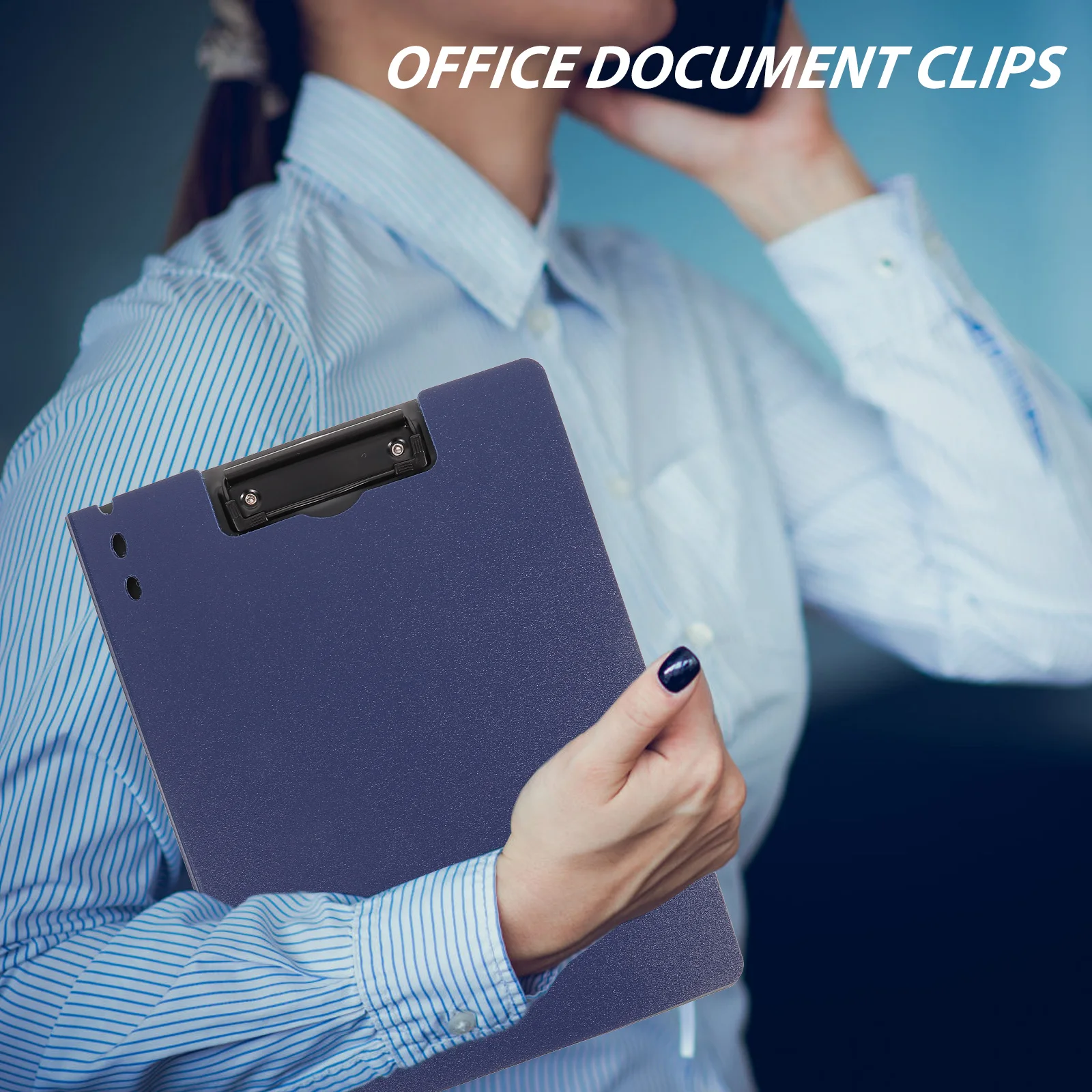 

Portable Clipboard Writing Board PP Metal Material Multi function File Clips Office Support Lightweight Student