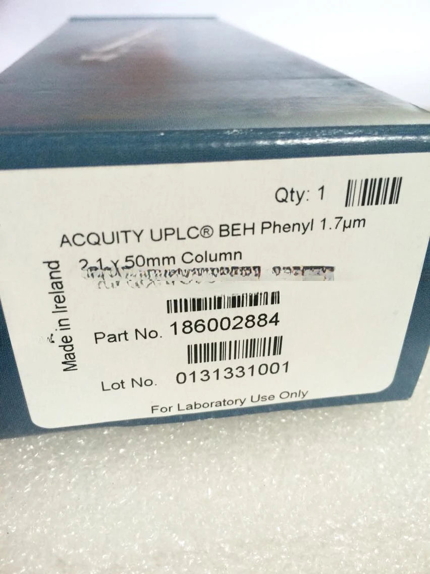 

186002884 For Waters ACQUITY UPLC BEH Phenyl Column 1.7um2.1 X 50