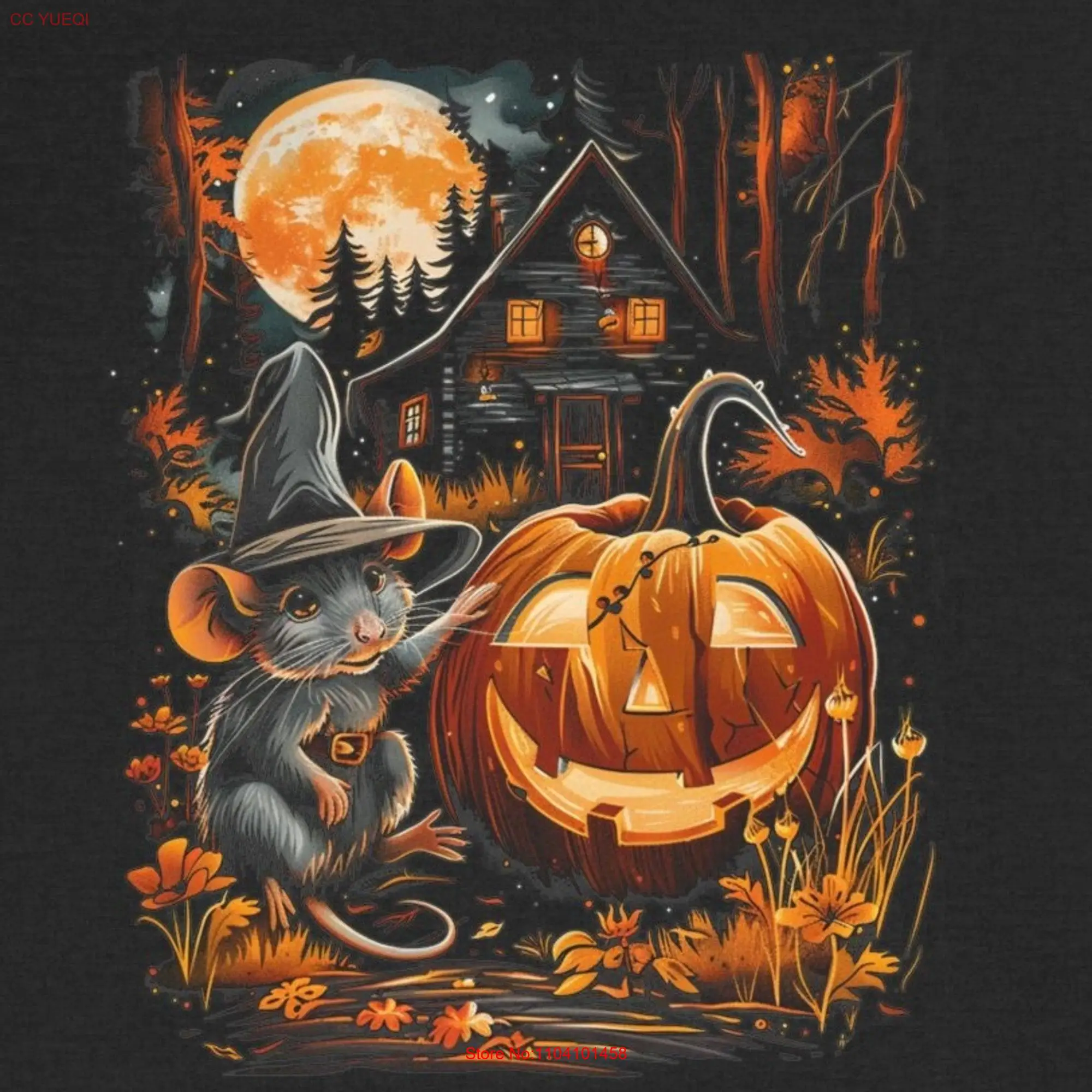 

All Hollow's Eve Mouse Cottagecore футболка с длинным или коротким рукавом