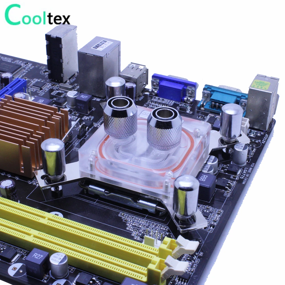 2017 new Water cooling Waterblock water block CPU radiator cooler for computer CPU intel LGA 775/115x/1366/2011 X99 X79