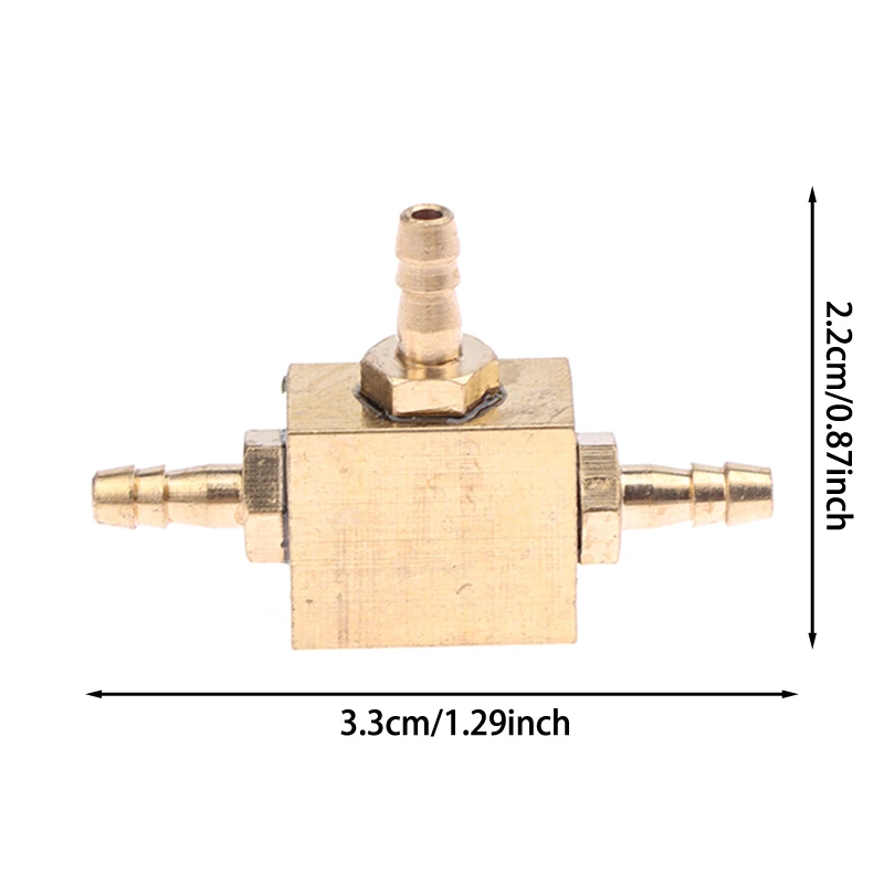 Dental Chair Accessories Copper Tee Pipe Dental Unit Spare Parts Dental Air Water Cupreous Tube Dentist Joints Dentistry