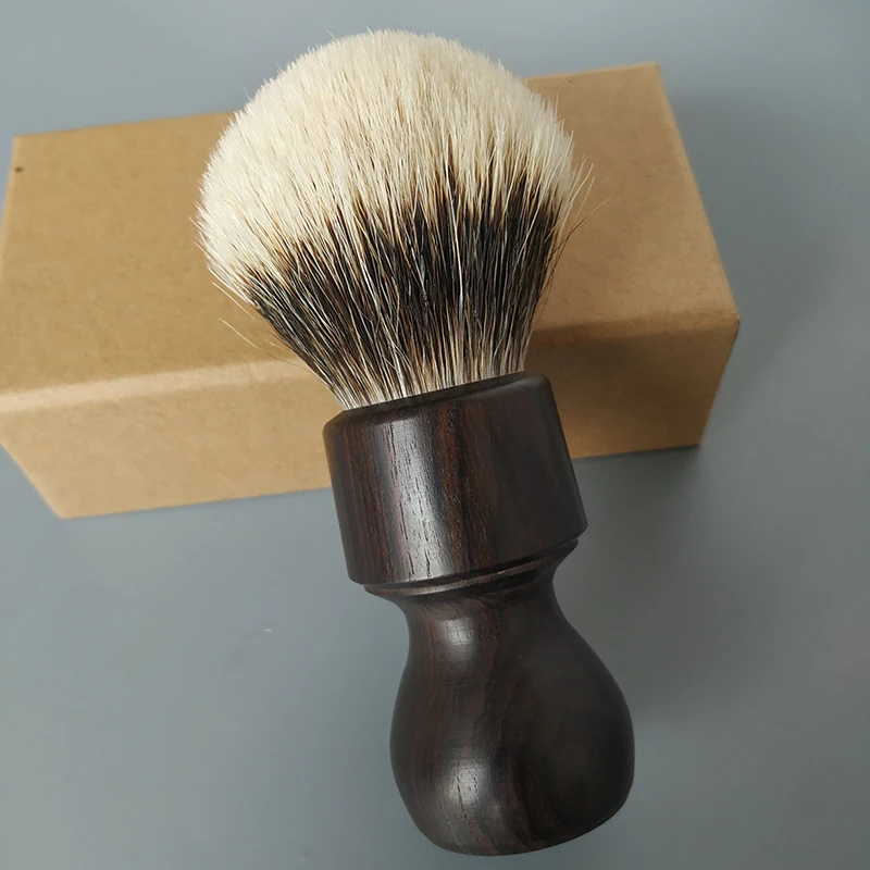 Dscosmetic 26mm Manchurian natural hair shaving brush withSandalwood handle