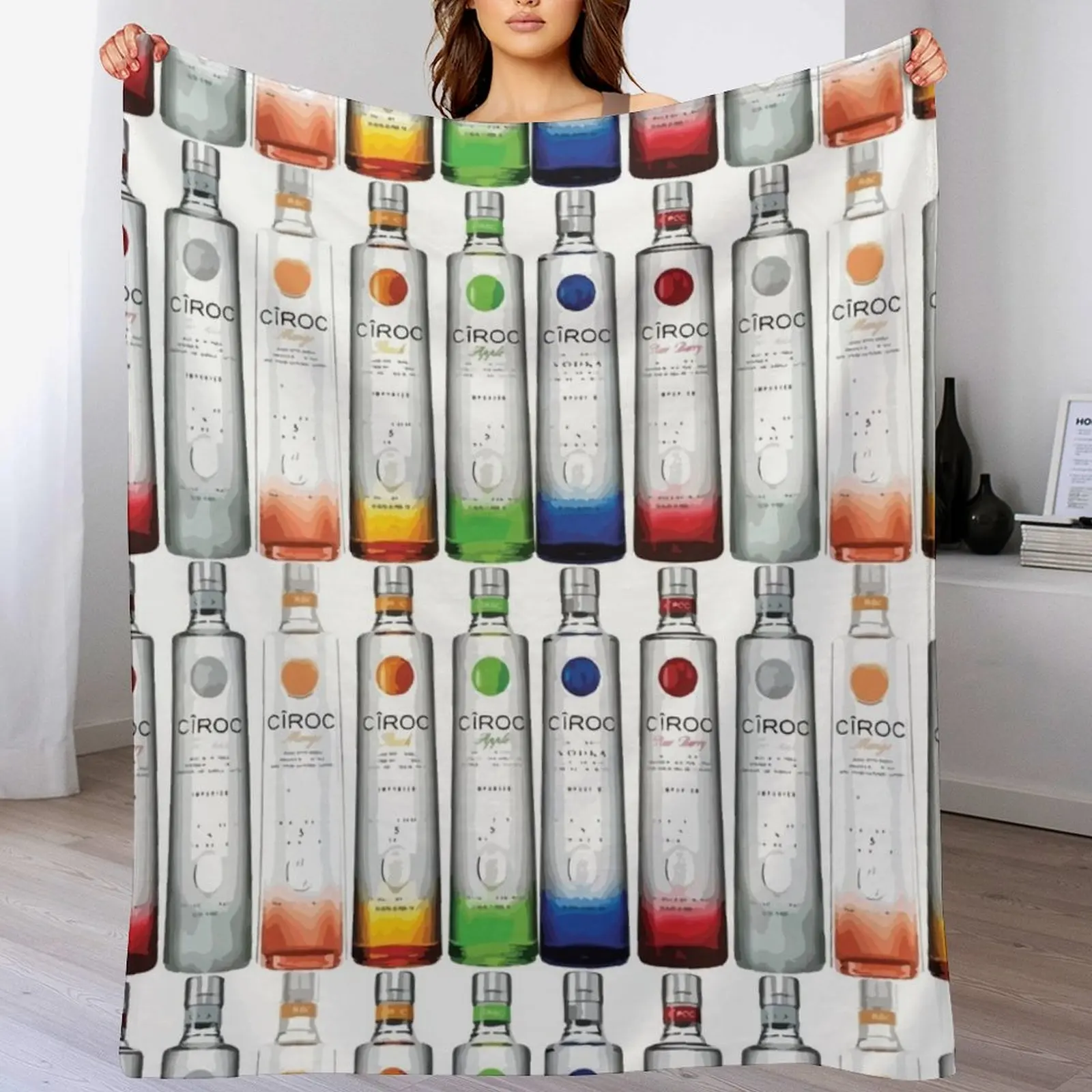 Ciroc Throw Blanket Baby Hair Decoratives Blankets