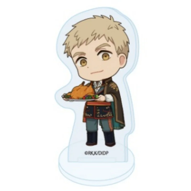 Delicious in Dungeon Meshi Laios Touden Cartoon Character Acrylic Stand Model Plate Keychains Desk Decorations Festivals Gifts
