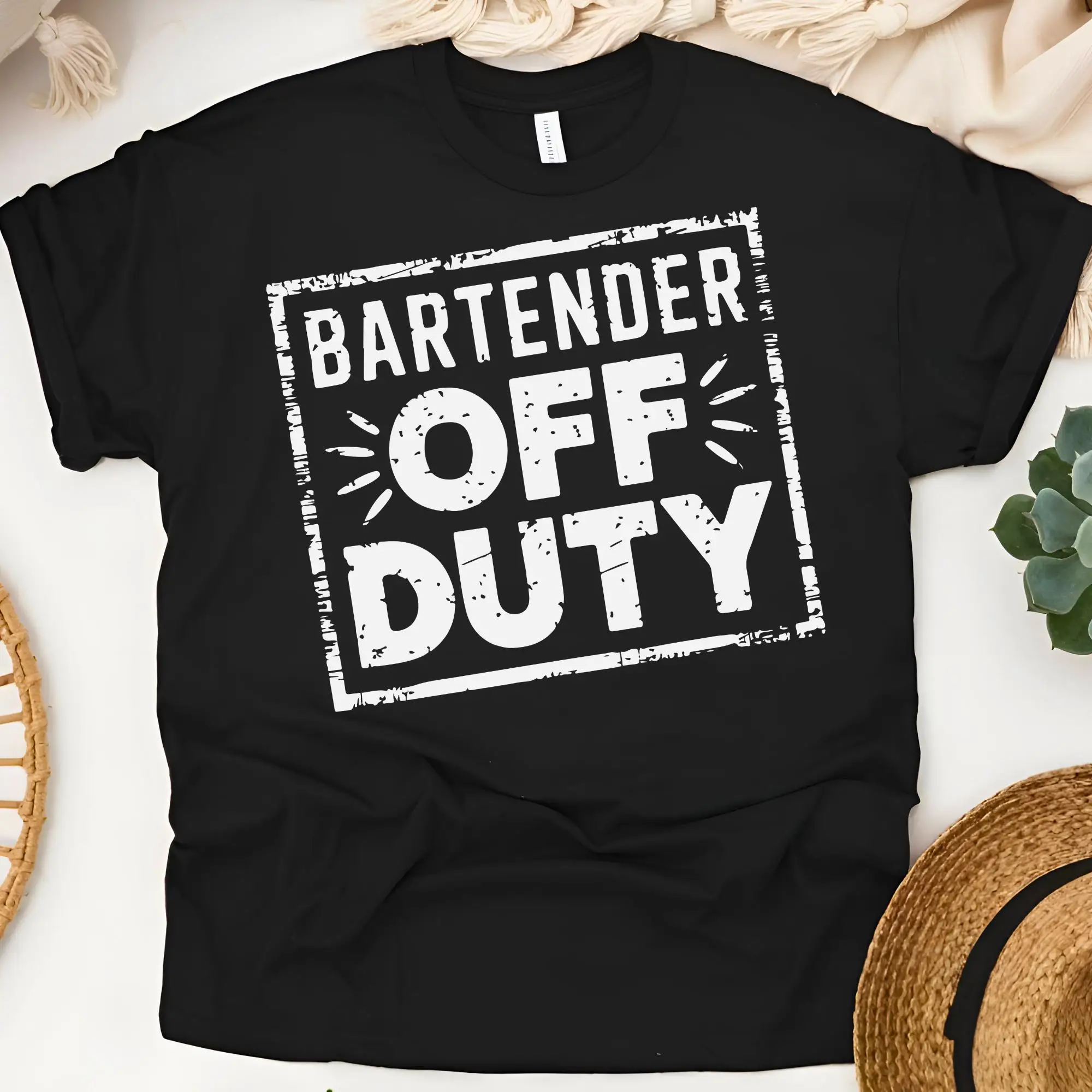 

Забавная футболка Bartending Off Duty Barman Barista Barmen для любителей коктейлей