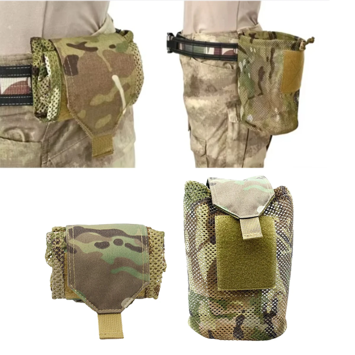 Tactical Dump Pouch Foldable Drop Bag - 전술용 야외 스포츠 사냥용 가방, 500D