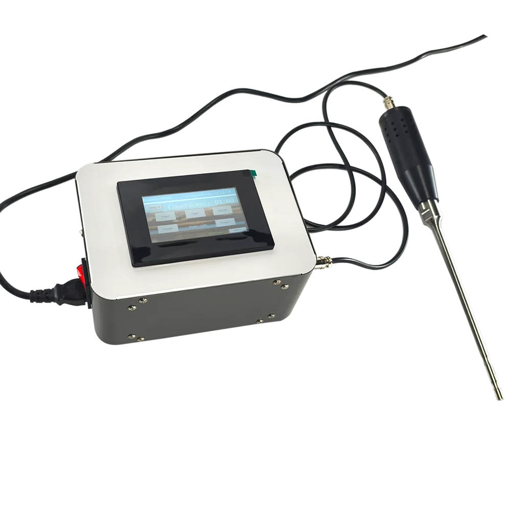 28K1KW Ultrasonic Homogenizer Lab Pulverizer Emulsifier Organic Extraction Drug Plant Mushroom Extractor Nano Graphene Disperser