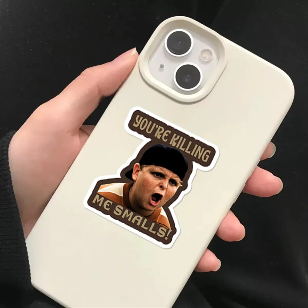 10 Stück Sandlot Smalls Aufkleber Vinyl Lustige Aufkleber für Laptops Autos Koffer Stoßstangen Kühlschränke Fenster Werkzeugkästen Motorräder