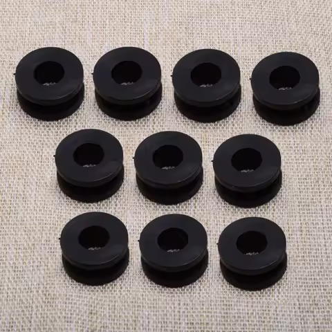 10pcs Side Cover Fairing Cowling Grommet Fit for Honda Goldwing GL1000 GL1200 GL1500 CBR250R CBR600RR CBR1000RR Black