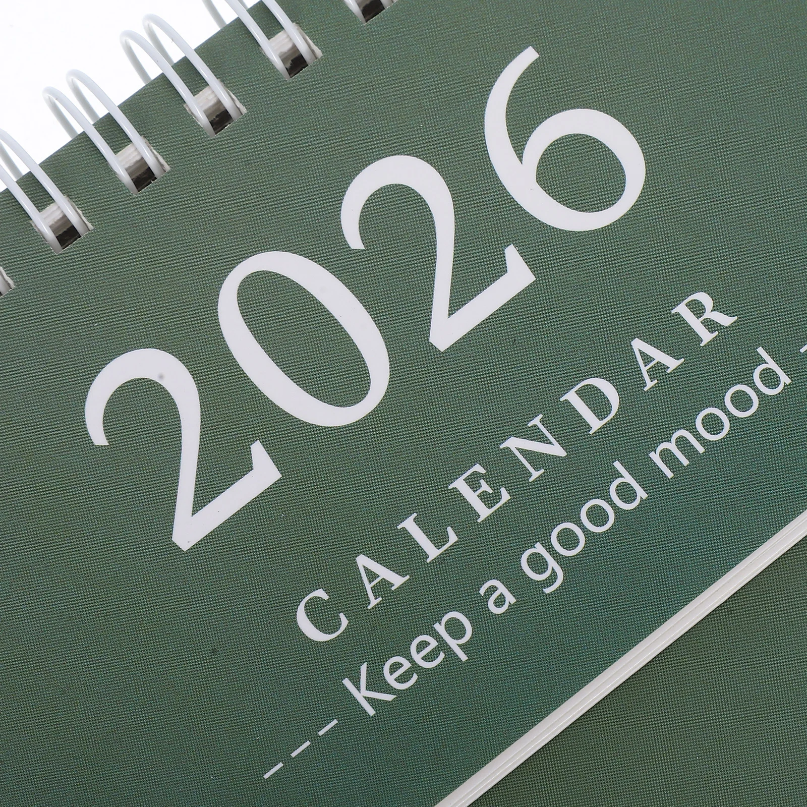 Mini Desktop 2025-2026 18-Month Planner July To December Foldable Home Decor Space Saving Calendar For