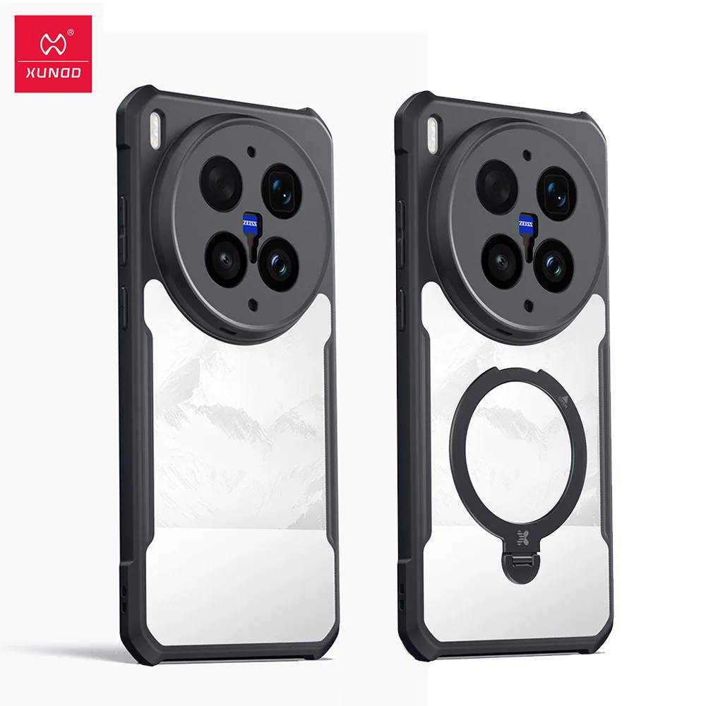 XUNDD für VIVO X300 Ultra Hülle Airbag Stoßfest Matt Transparent Rückseite Kameraobjektivschutz Anti-Fingerabdruck Schlanke Hülle
