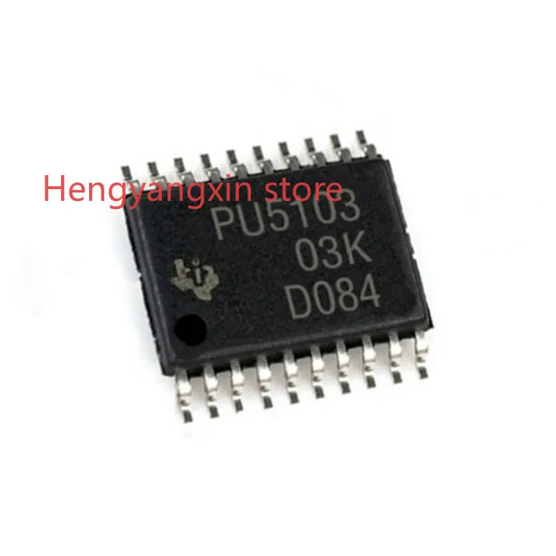 2PCS TPS5103IDBR , Device marking：PU5103 ，SSOP-20 ，TPS5103IDB, DC DC Switching Controllers， Brand New Original