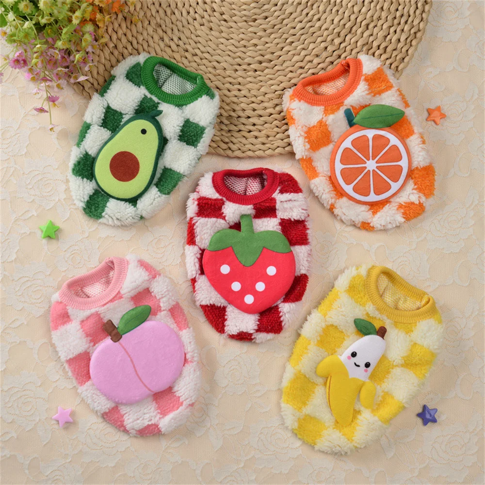 Born Puppy Kitten Sweater Winter Warm Little Pet Clothes Teacup Poodle Rabbit Chihuahua Pullovers Mascotas Clothing view 3