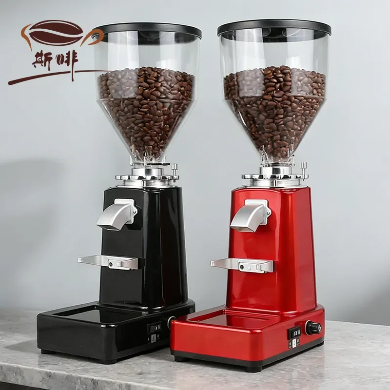 Cross-border commercial bean grinder Italian coffee grinder 019 Household coffee bean electric grinder 018