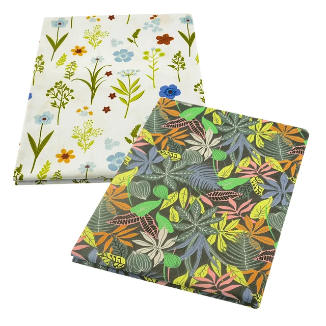 2 Teile/lose 40cm x 50cm Pre-cut Fett Viertel Schöne Bunte Qualität Gedruckt Baumwolle Stoffe Patchwork Quilten tuch für DIY Nähen – Detail 29
