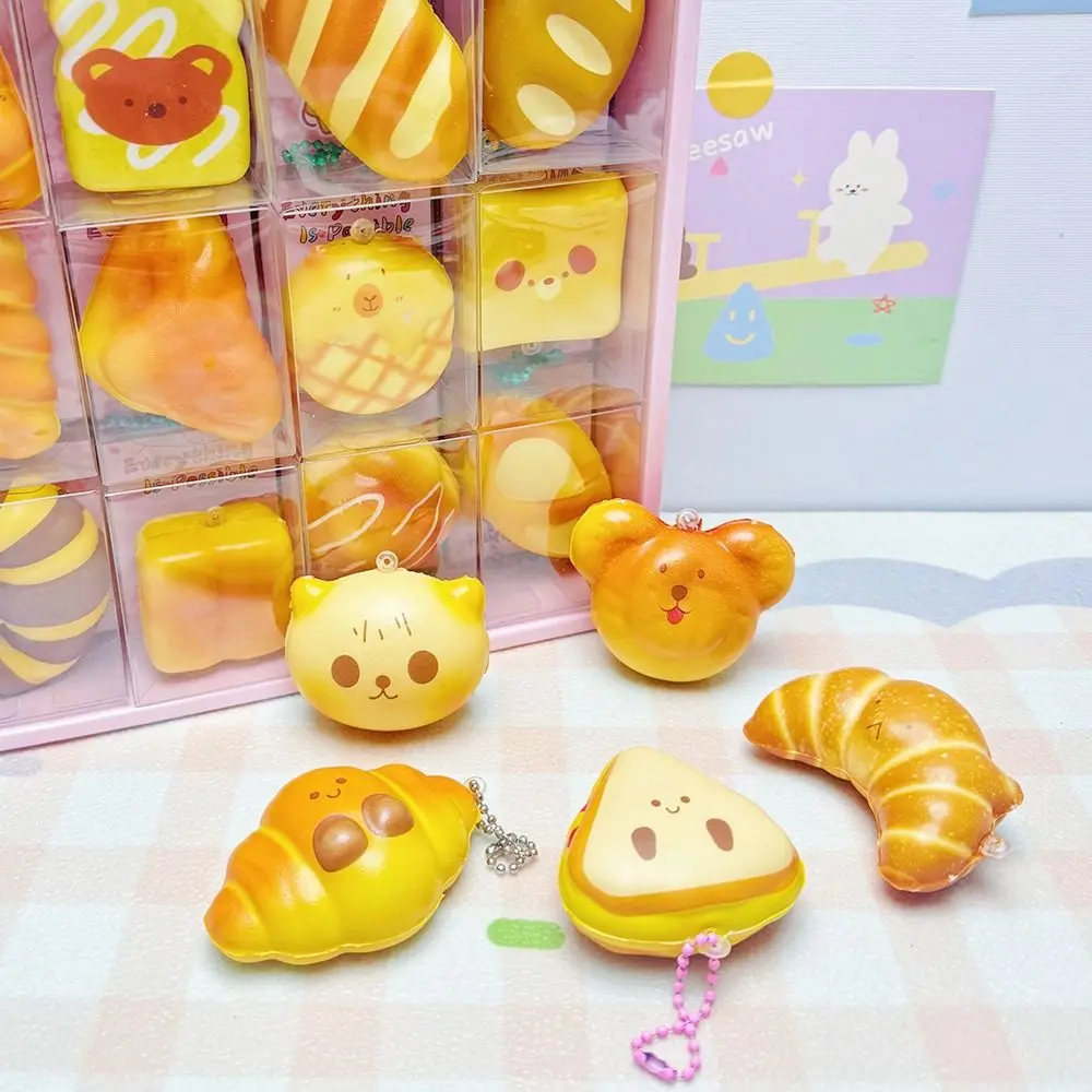 24個セット-パンハンガー-ピンチルハッピーペンダント-パンテーマ-パンペンダント-弾力性機能付き-弾力性おもちゃ-ストレス解消