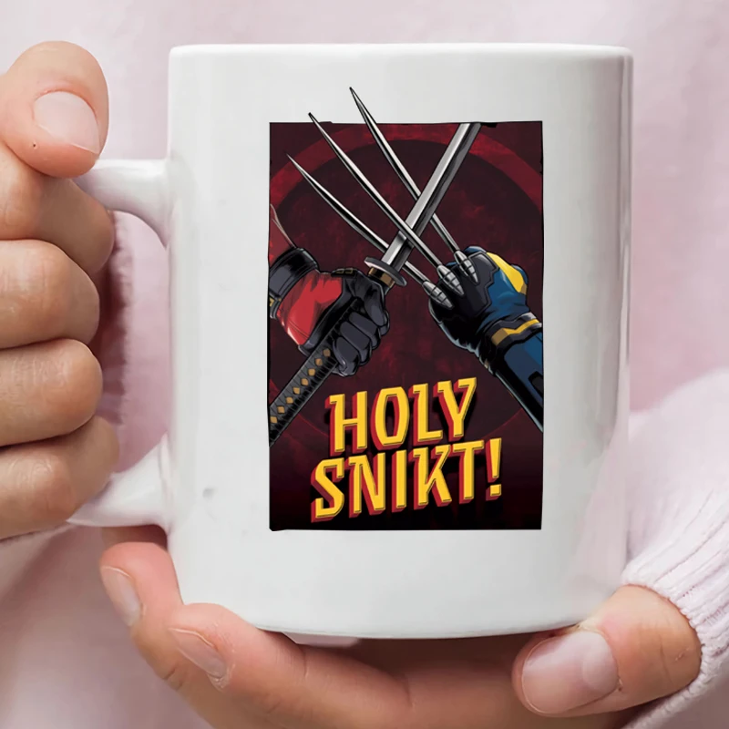 Alliance Revenge coffee mug movie superhero ceramic mug Holy Snikt Father's Day mug gift exquisite family 11oz ceramic mug