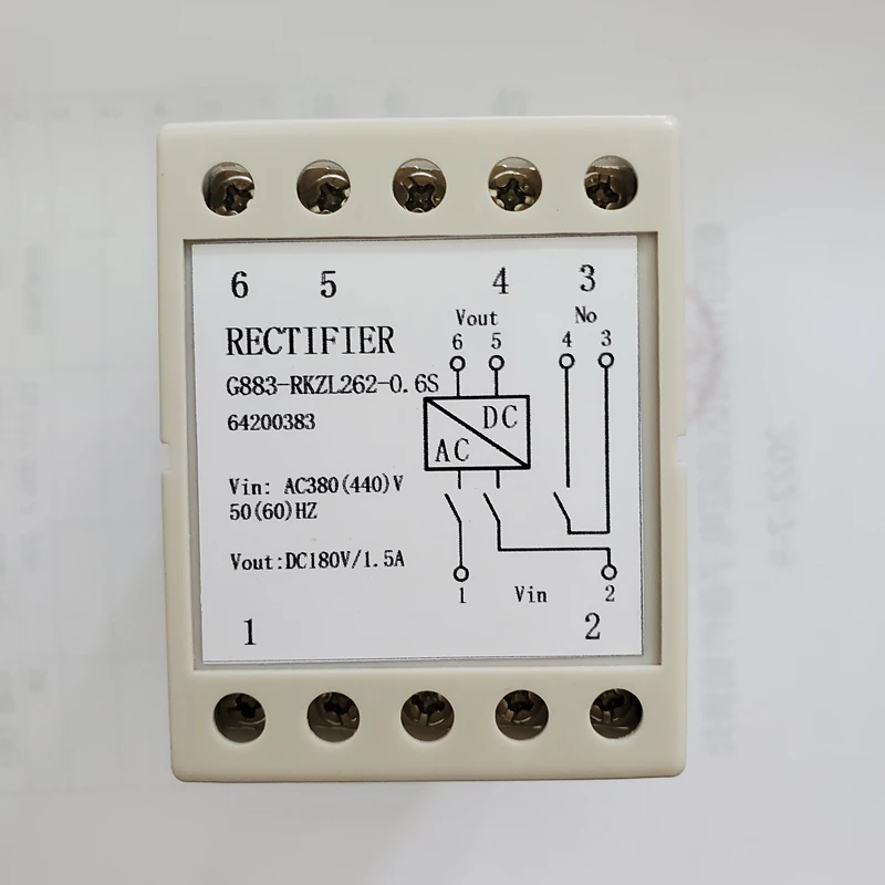 

Rectifier G652-RKZL262-0.6S Fast Half Wave Module G883-RKZL262-0.6S