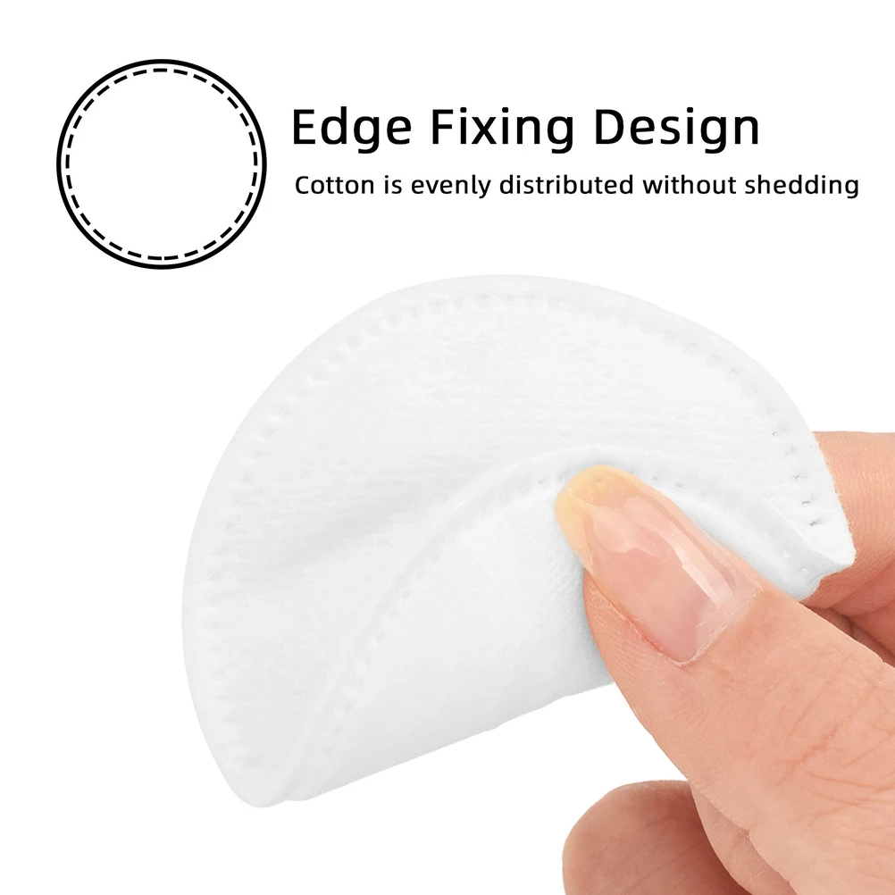 

100pcs Compact Travel Face Cleansing Disposable Compact Household Beauty Cleaning Makeup Remover Pads Pads