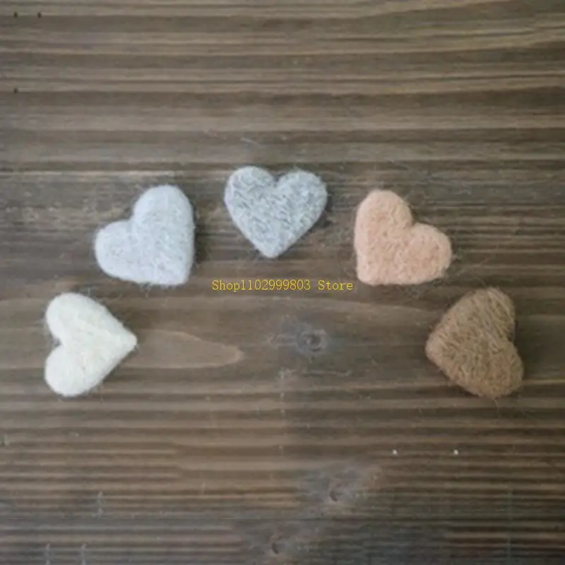 5/6/9 قطعة DIY بها بنفسك اليدوية الطفل ورأى الحب القلب نجوم الحلي ديكور المنزل الطرف J0MF