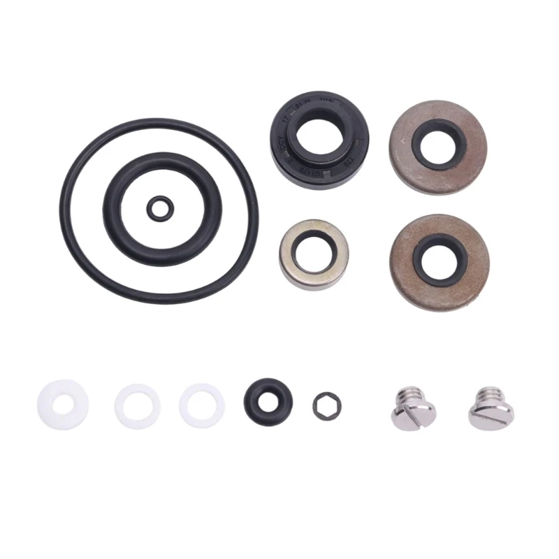 Motor Gearcase Seal Repair for Johnson Reference 396350, Assorted Metal and Rubber Components for Planned H9EE