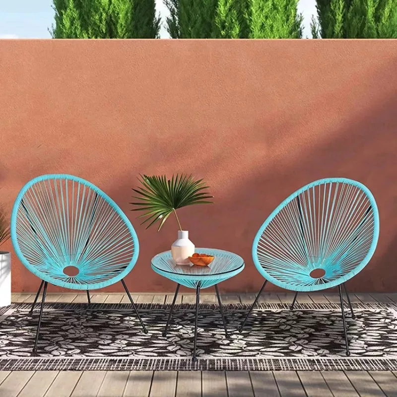 Muebles de Ratán, Silla de Ratán PE, Silla Huevo, Silla Noodle Egg