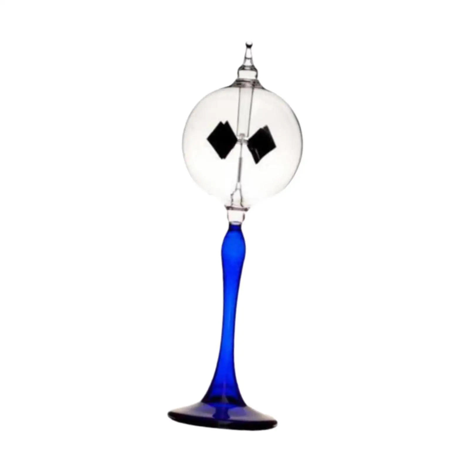 Solar Crookes Radiometer Desktop Ornament Decorative Educational Science Toy for Bedroom Bookshelf Shelf Table Birthday Gift