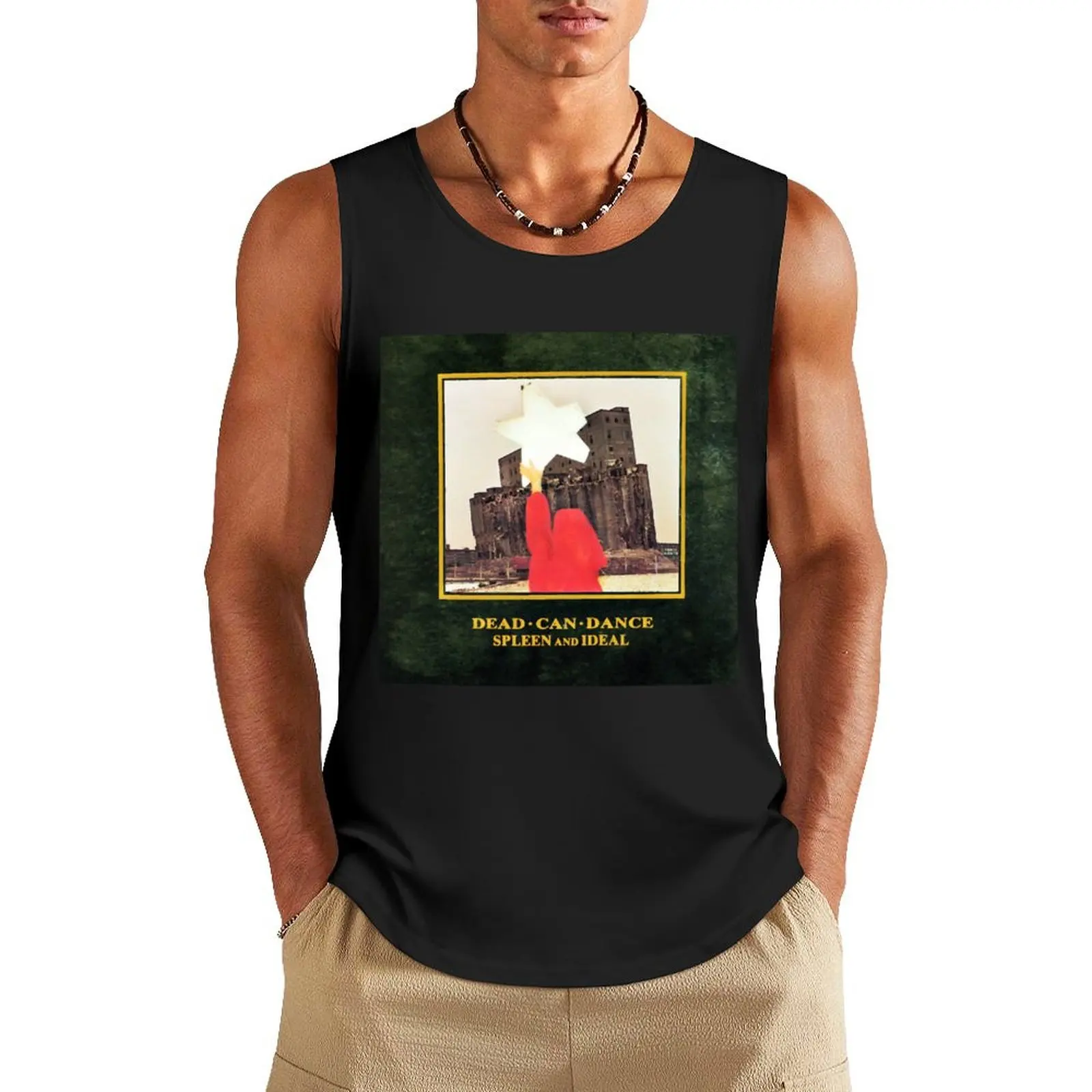 

The Dance Can Spleen And Ideal Tank Top gym clothing men Men's cotton t-shirt sleeveless jackets