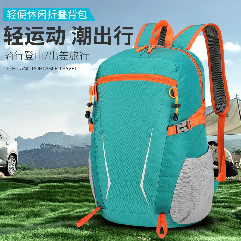 

Outdoor Hiking Bag New Trend Lightweight Multifunctional Foldable Backpack Water-Resistant Trekking