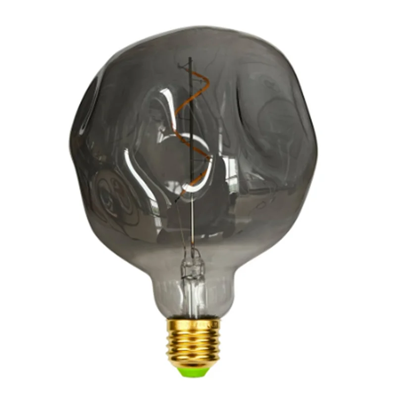 

AB35-E27 Винтажная светодиодная лампа 4 Вт 110 В с регулируемой яркостью, большая каменная лампа специальной формы, декоративная лампа для фестивальных мероприятий