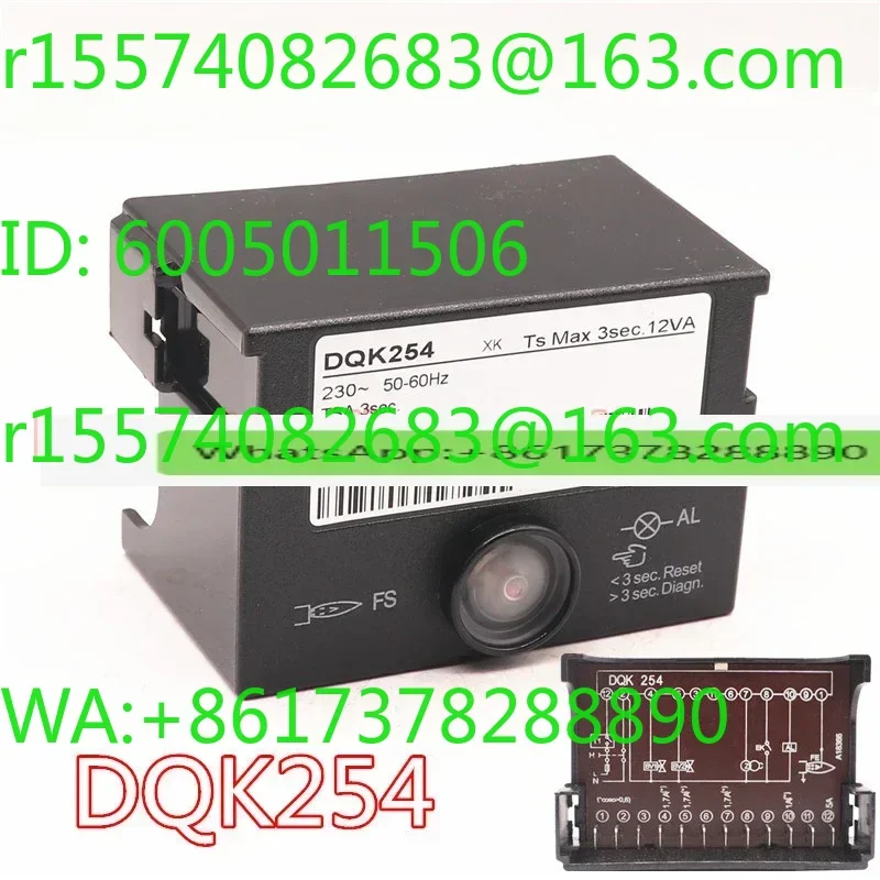 Burner program controller DQK254 igniter, boiler gas programmable box burner accessories