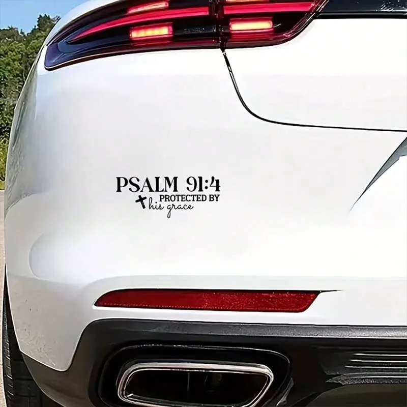 Cross-shaped design car stickers, car stickers, window stickers, car decoration stickers