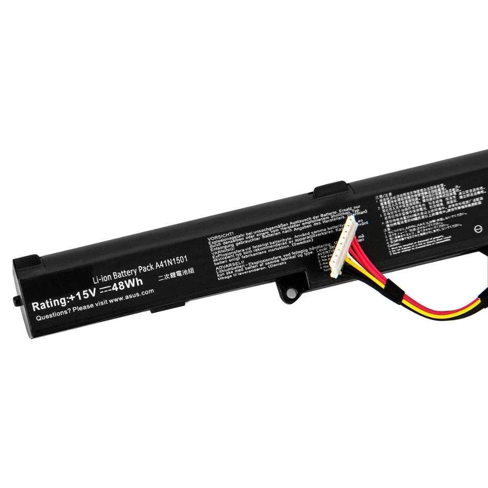 A41N1501 15V 48Wh Original Laptop Battery for ASUS ROG GL752VW G752VW N552V N552VX N752V A41LK9H