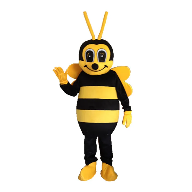 Disfraz de Mascota de abeja para carnaval, accesorios de juego de rol de abeja, disfraces de muñeca de dibujos animados de Anime divertidos