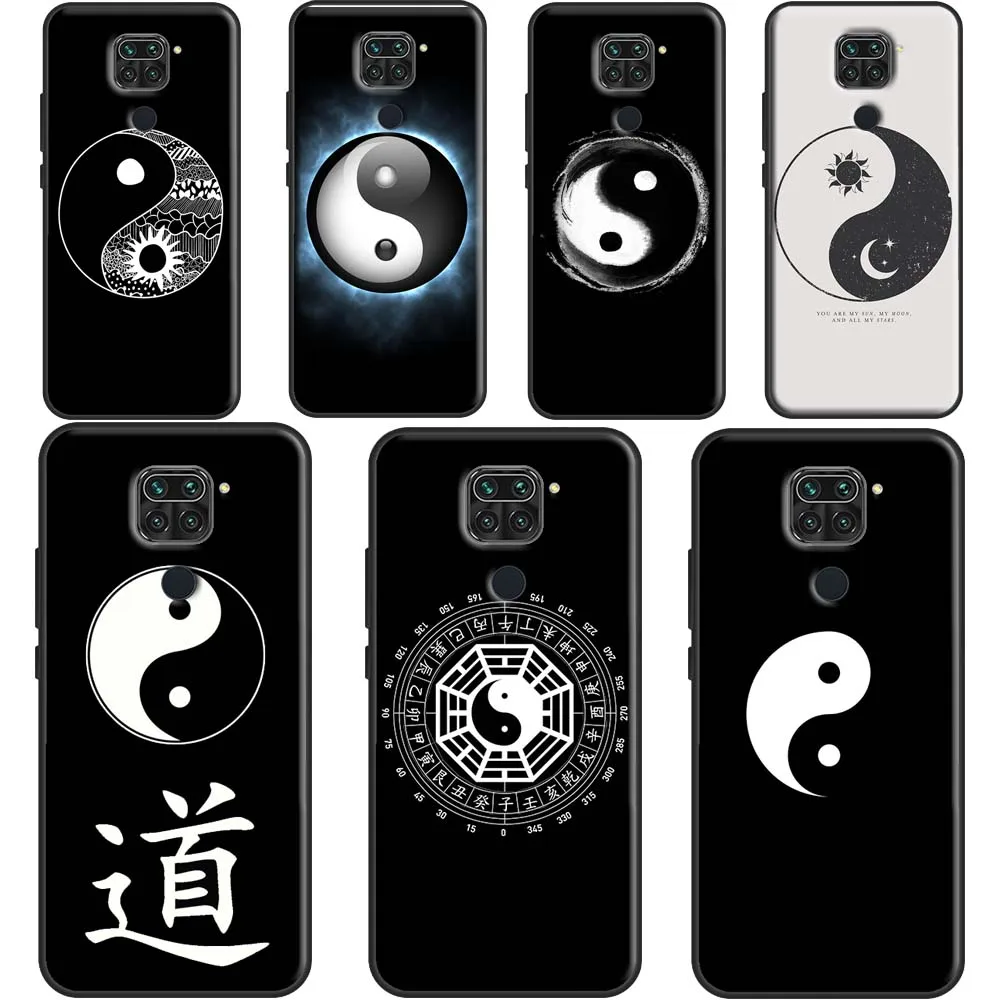 Eight Diagrams Taiji Yin Yang Phone Case For Xiaomi Redmi Note 11 Pro 7 8 9 10 Pro 9S 10S Cover For Redmi 10 9 9A 9C 9T