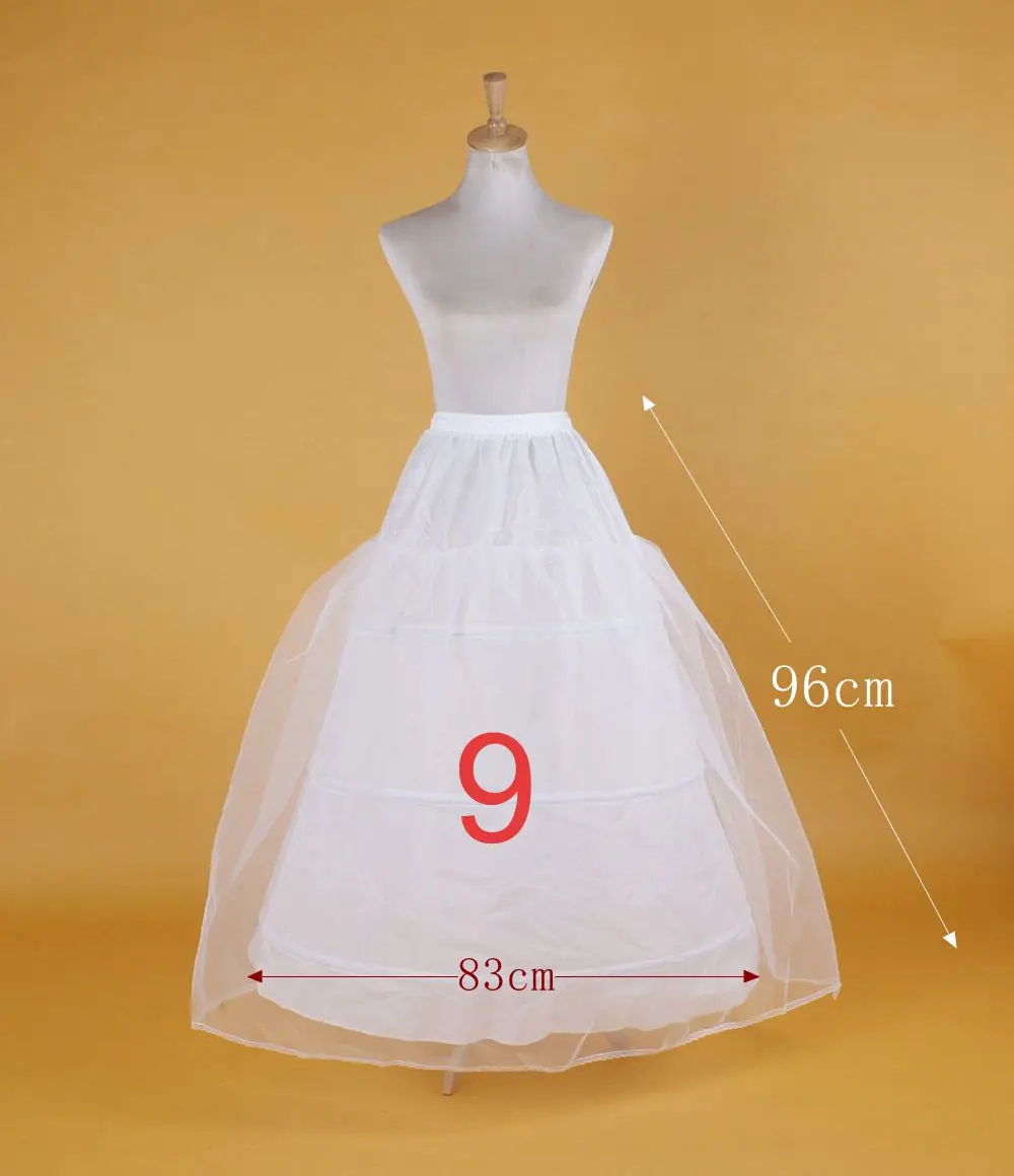 Bridal Wedding Petticoat Hoop Crinoline Prom Underskirt Fancy Skirt Slip