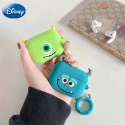 Disney Cartoon Sulley Mike Silicone Cases For Airpods 1 2 Protective Bluetooth Wireless Earphone Charging Cover For Airpods Pro