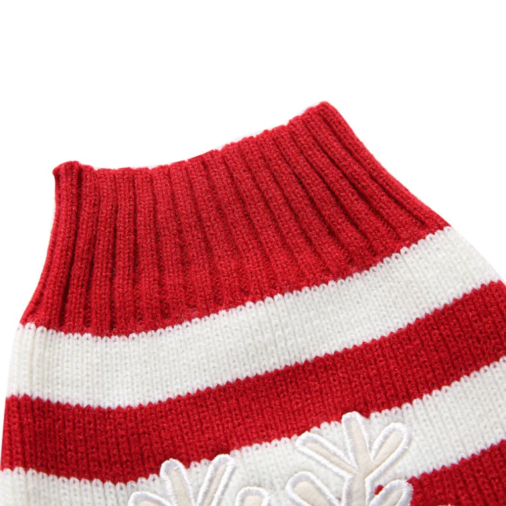 

Pet Dog Sweater Christmas Clothes Winter Thickened Warm Easy Wash Holiday Sweaters Cute for Small Dogs