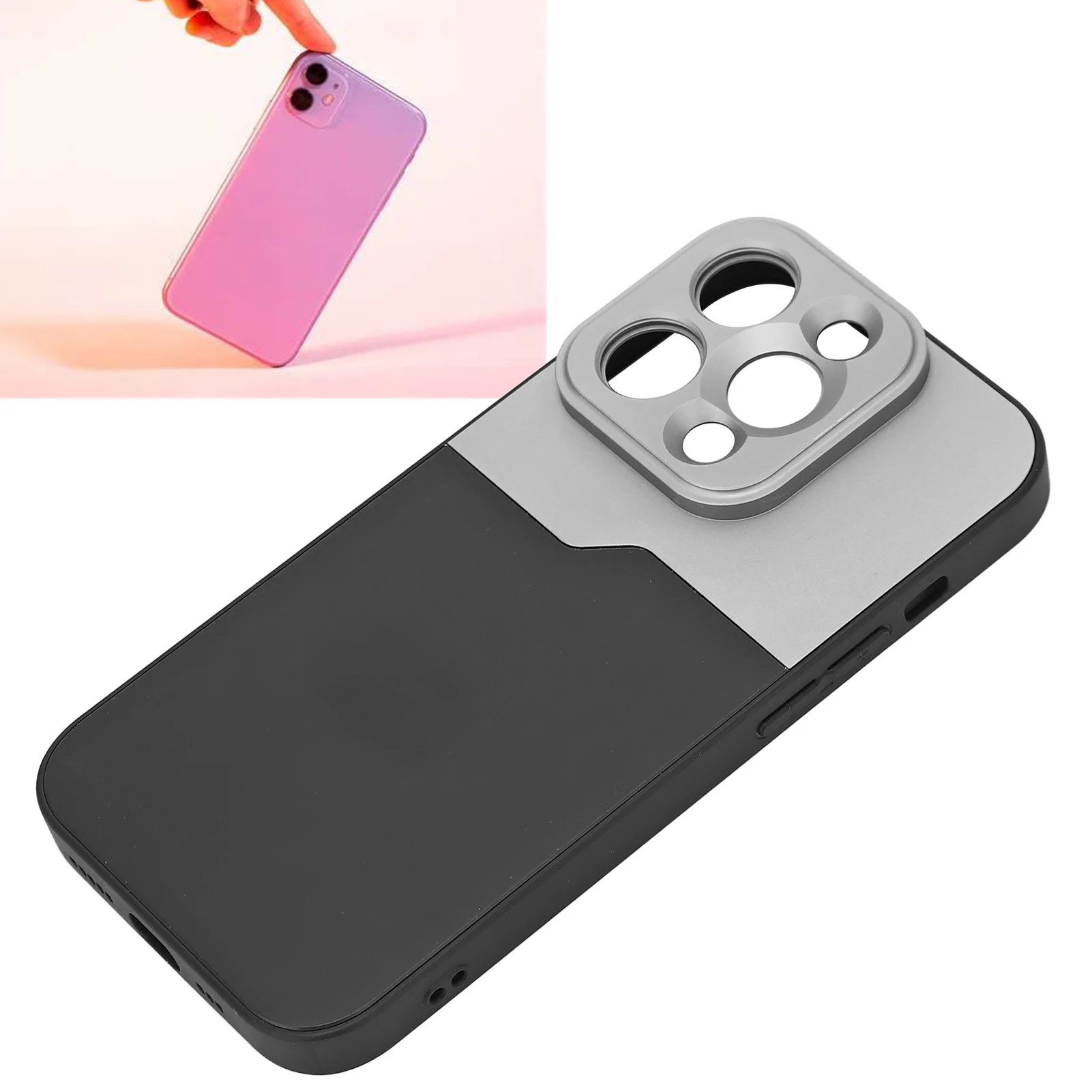 

Protective Phone Cover Phone Case for Iphone14 Pro Shockproof Phone Back Cover with Integrated 17mm Thread In Case Lens Mount