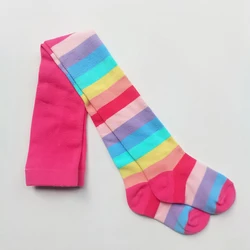 1 PCS New Spring Girls Color Stripe Tights Kids Stockings  Autumn Baby Girl Clothes  Tights for Girls  Striped Pantyhose