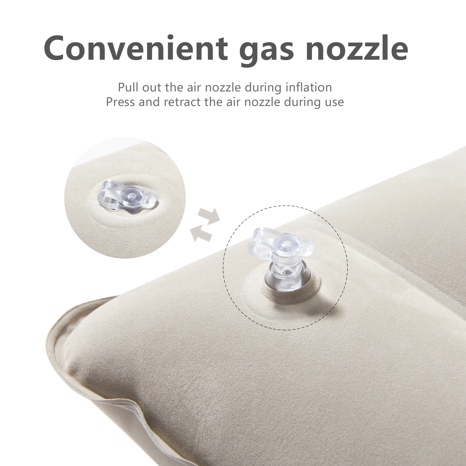 BISINNA หมอนเป่าลม,หมอนรองคอตั - Outdoor Furniture Pillows บทวิจารณ์และราคา