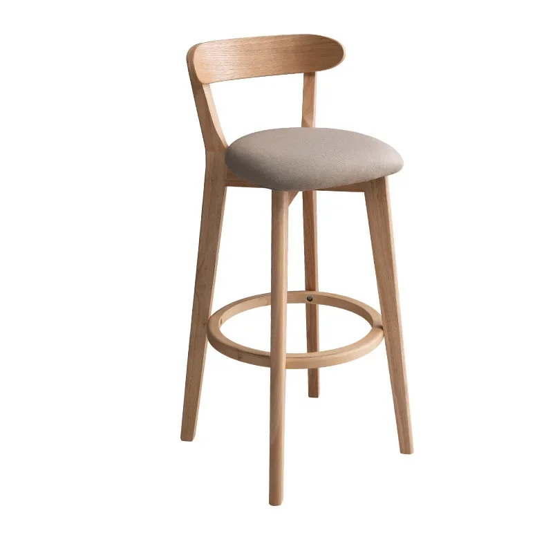 

Stools Bar Luxury Wooden Many Colors to Choose Chair Wood Dining Chair Modern Kitchen Chairs Chairsstool High Restaurant