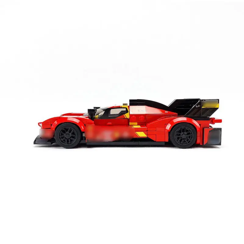 MOC-136537 Super Car Red 499P MOC Building Blocks, DIY Model, Assemble Bricks, High Difficulty Toys Birthday Gifts 313PCS