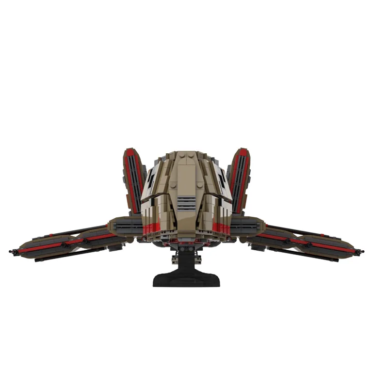 2116 pièces Star Fighting Cosmic Cruiser MOC, blocs de construction modulaires personnalisables, jouet DIY populaire pour enfants, design simple, cadeau de Noël