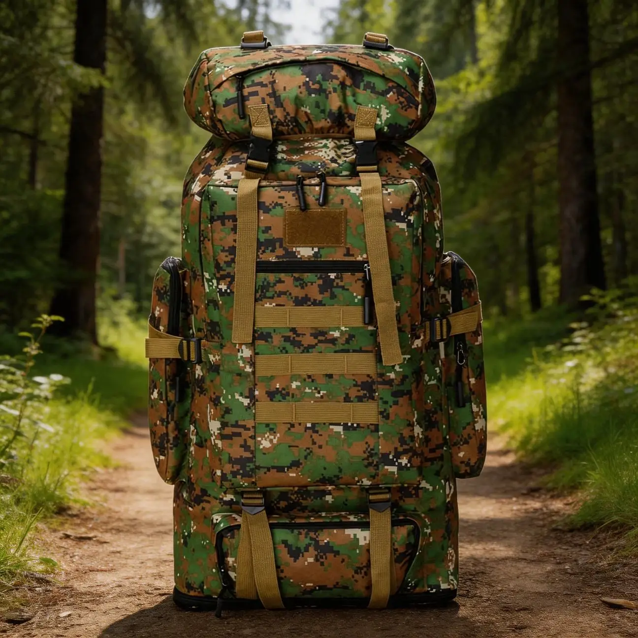 Large Capacity Hiking Backpack Outdoor Camping Practical Gift