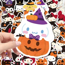 10/30/63PCS Halloween Sanrio Cute Anime Stickers Cool DIY Guitar Luggage Phone Waterproof Graffiti Kawaii Cartoon Sticker Decals