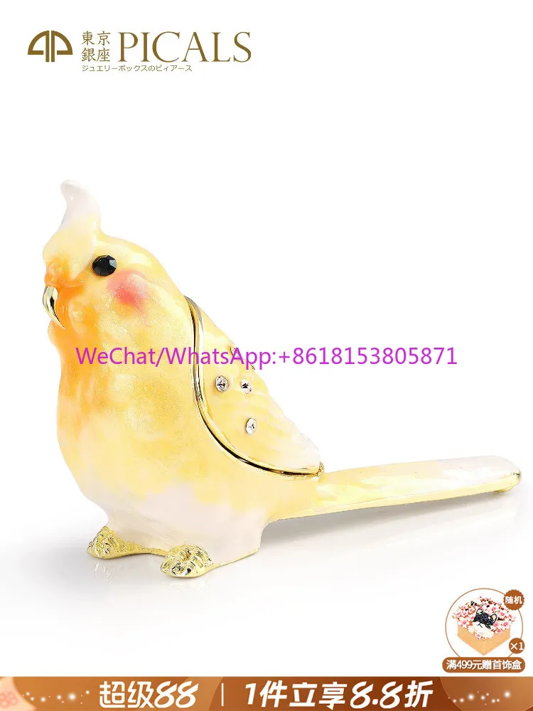High-end exquisite jewelry, earrings, rings, storage box, desktop ornament, gift box.