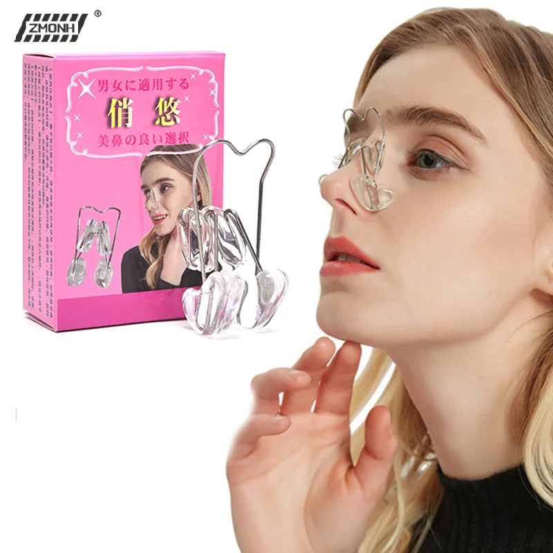 

[H]Nose Up Lifting Shaping Shaper Orthotics Clip Beauty Nose Slimming Massager