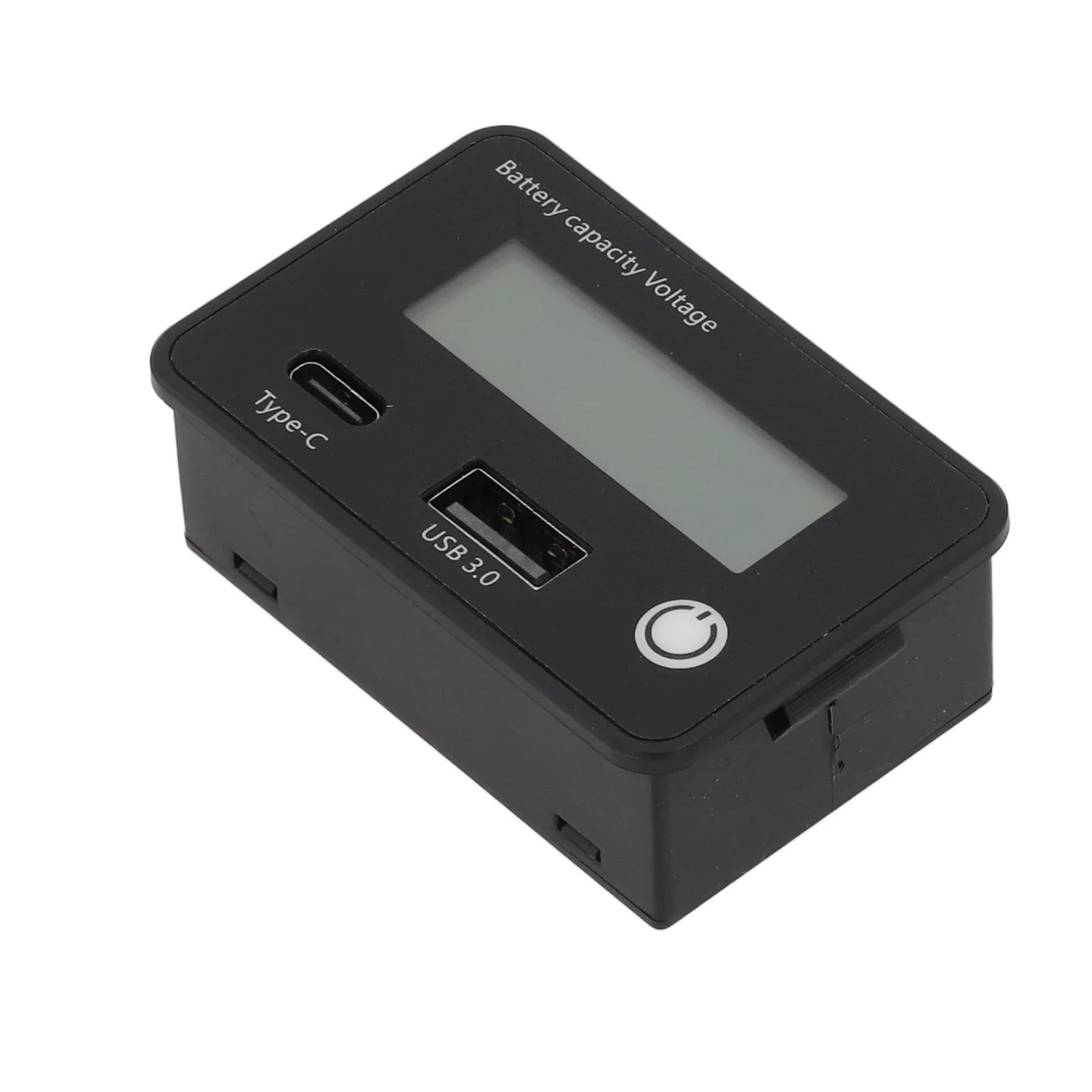 Acid Ternary Lithium Battery Capacity Indicator for Cars & Motorcycles Precision Measurement USB3 0 & Tpye C Ports